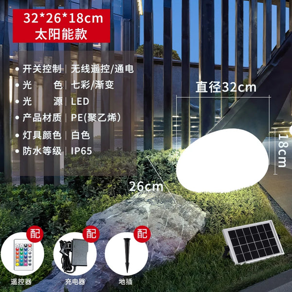 Lawn Solar Stone Lights-ToShay.org