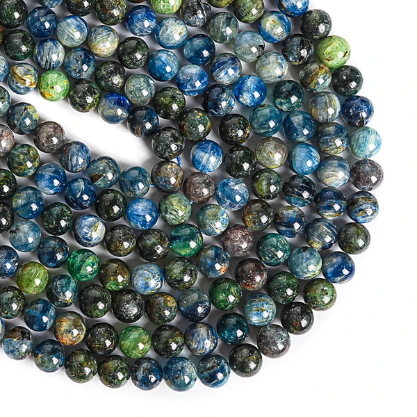 Green Blue Kyanite Beads-ToShay.org