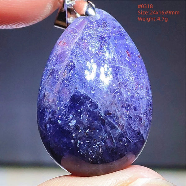 Blue Blood Lolite Pendant-ToShay.org