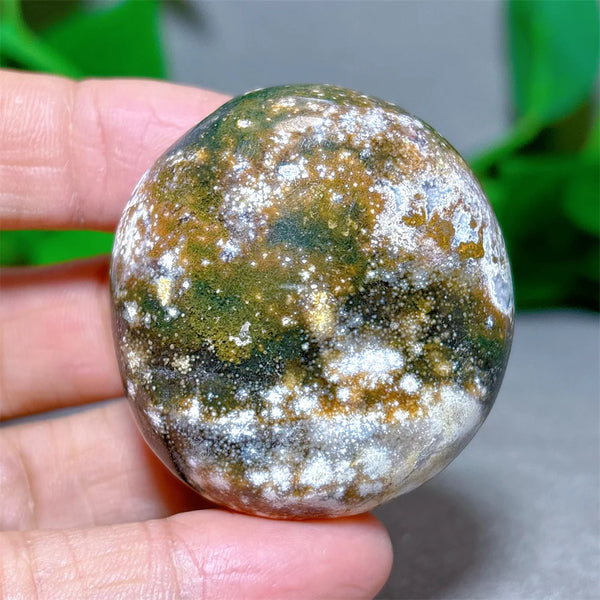 Ocean Jasper Palm Stone-ToShay.org