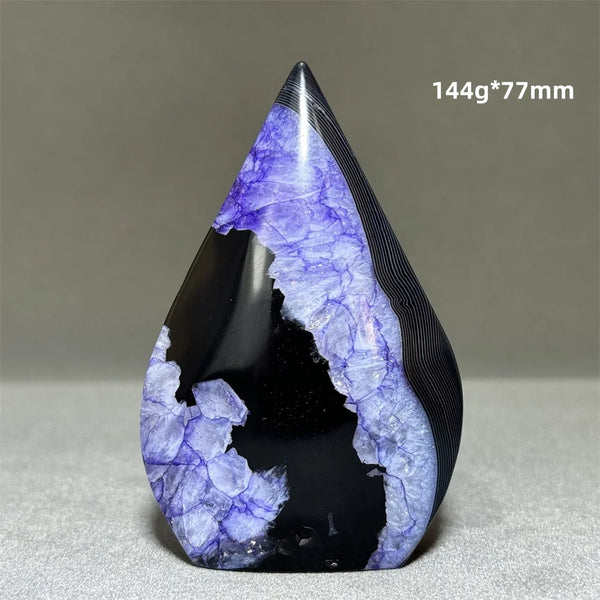 Purple Agate Flame-ToShay.org