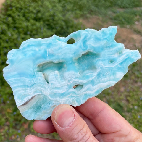 Blue Hemimorphite Slab-ToShay.org