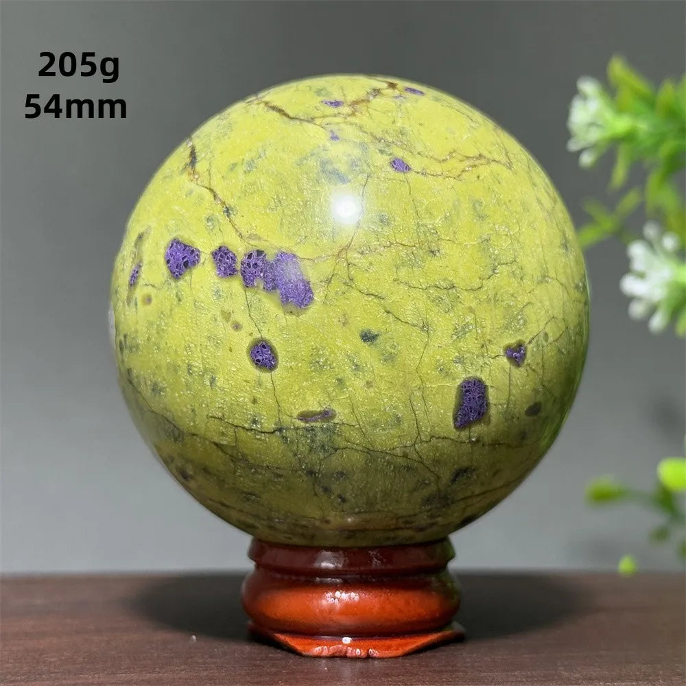 Green Atlantis Mineral Ball-ToShay.org