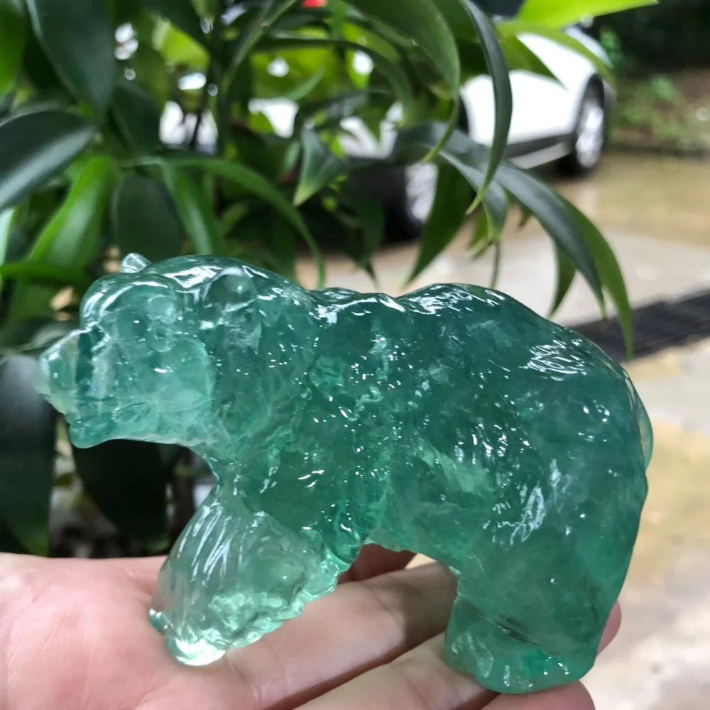 Green Fluorite Bear-ToShay.org
