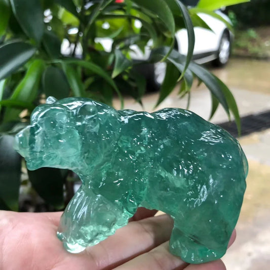 Green Fluorite Bear-ToShay.org