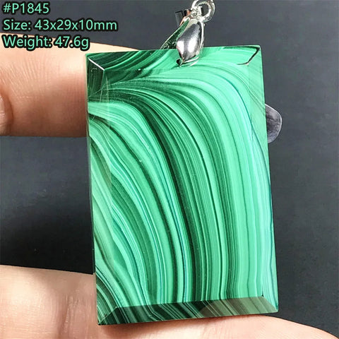 Green Malachite Pendant-ToShay.org