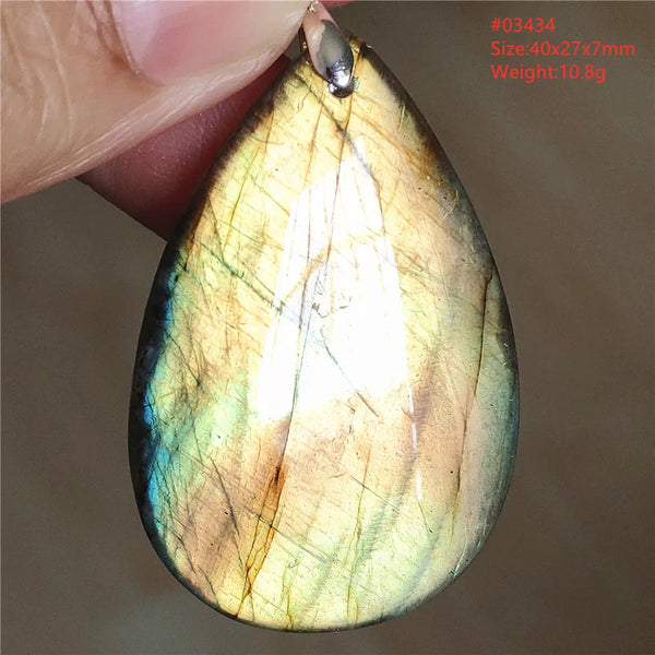 Rainbow Labradorite Pendant-ToShay.org