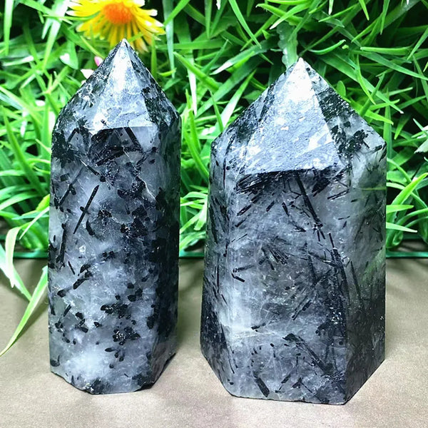 Black Hair Crystal Point-ToShay.org