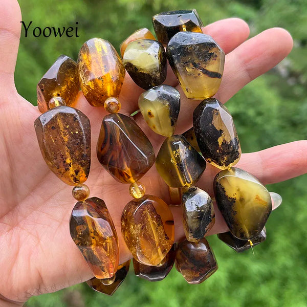 Yellow Amber Bracelet-ToShay.org