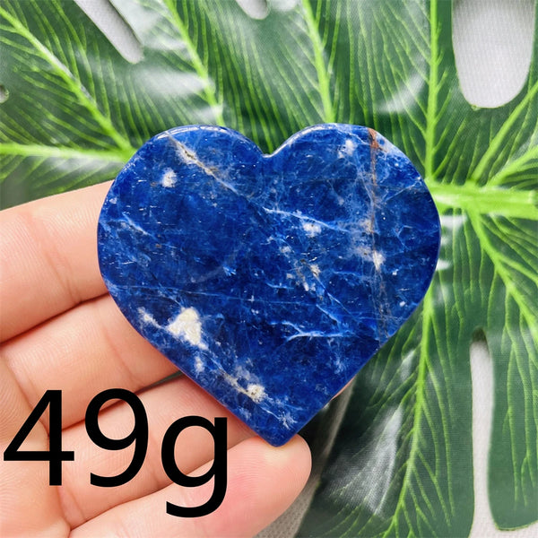 Blue Sodalite Heart-ToShay.org
