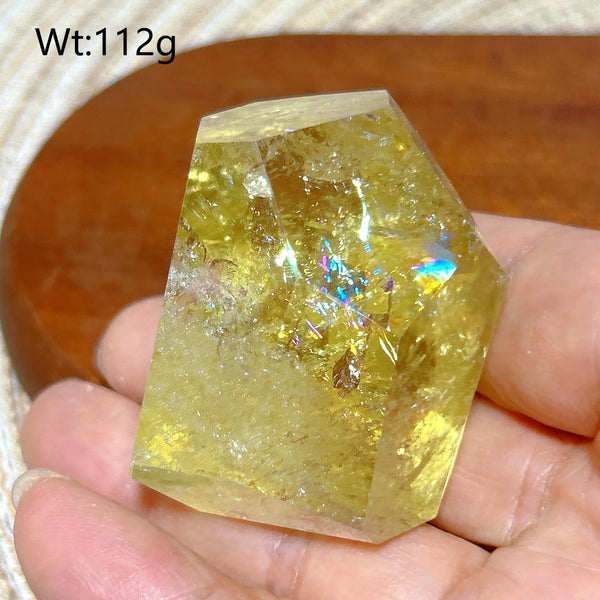 Yellow Smokey Citrine Crystal-ToShay.org