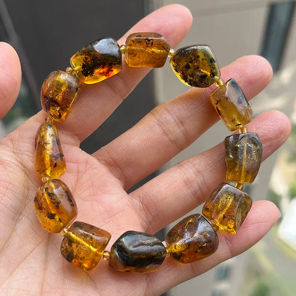 Yellow Amber Bracelet-ToShay.org