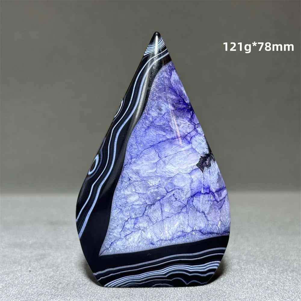 Purple Agate Flame-ToShay.org