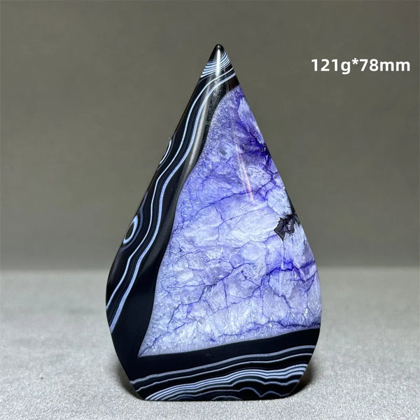 Purple Agate Flame-ToShay.org