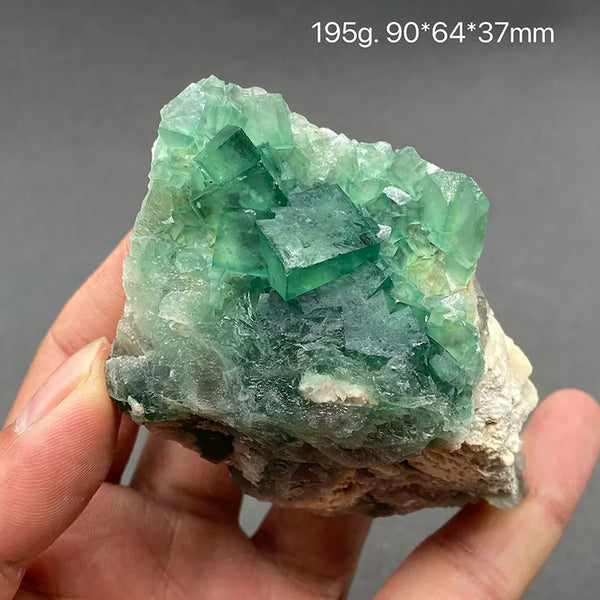 Green Fluorite Crystal-ToShay.org