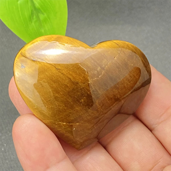 Yellow Tiger Eye Heart-ToShay.org