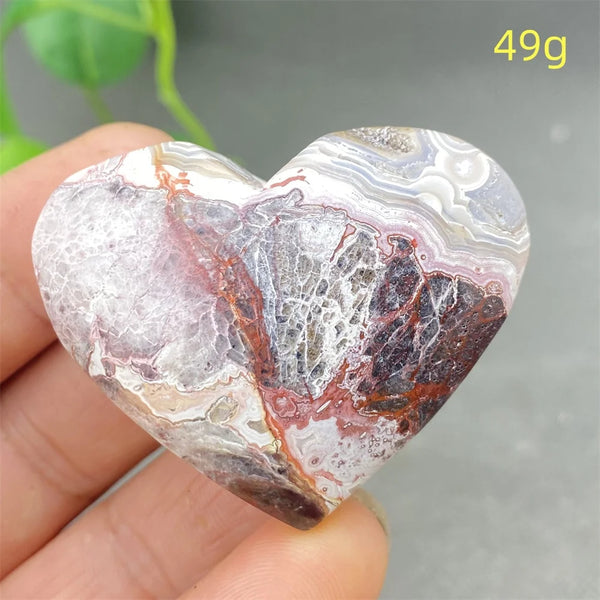 Red Agate Heart-ToShay.org