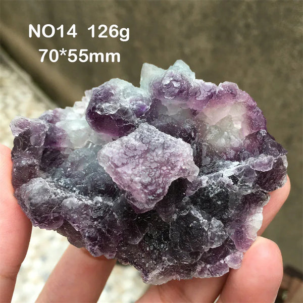 Purple Fluorite Crystal-ToShay.org