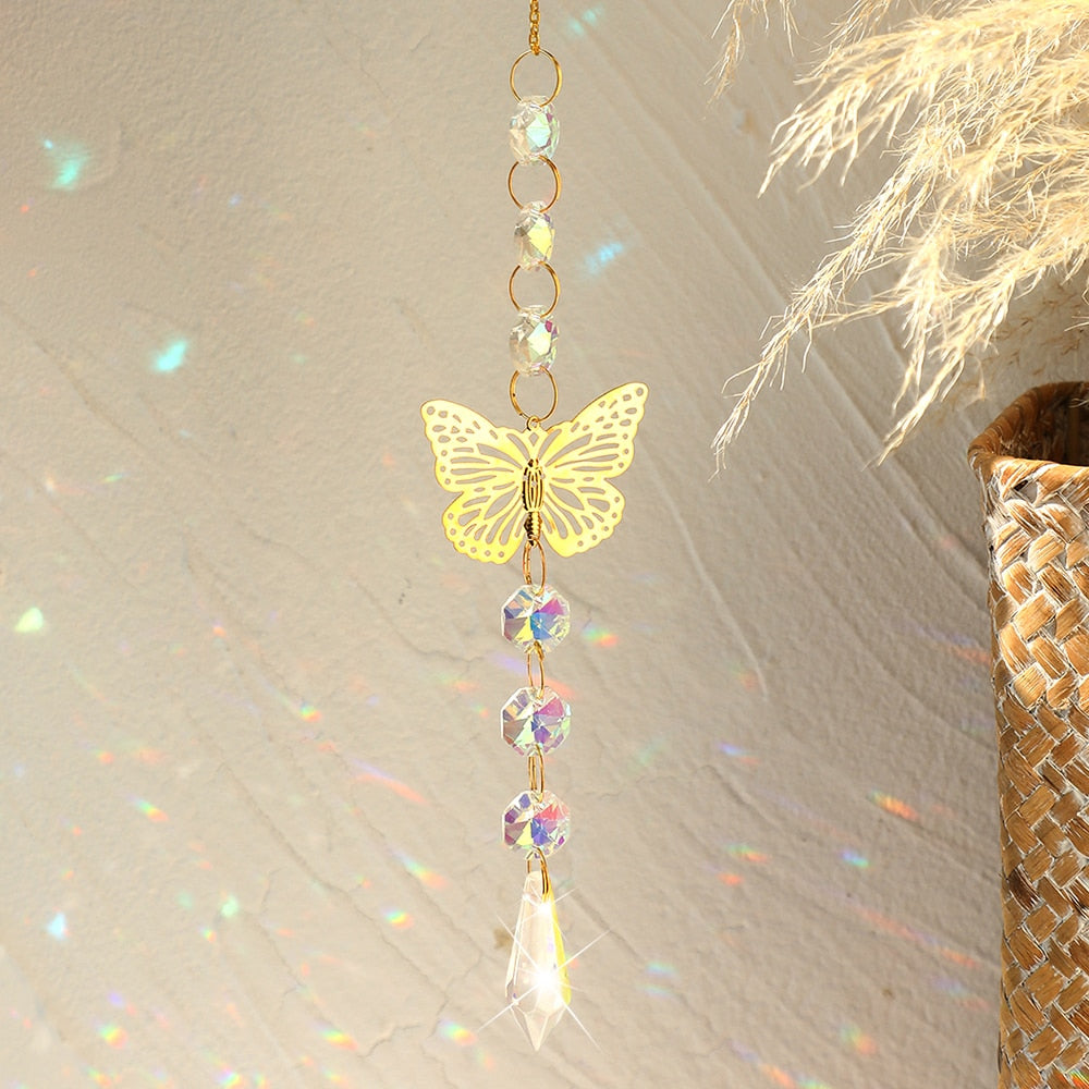 Sun Moon Crystal Sun Catcher-ToShay.org