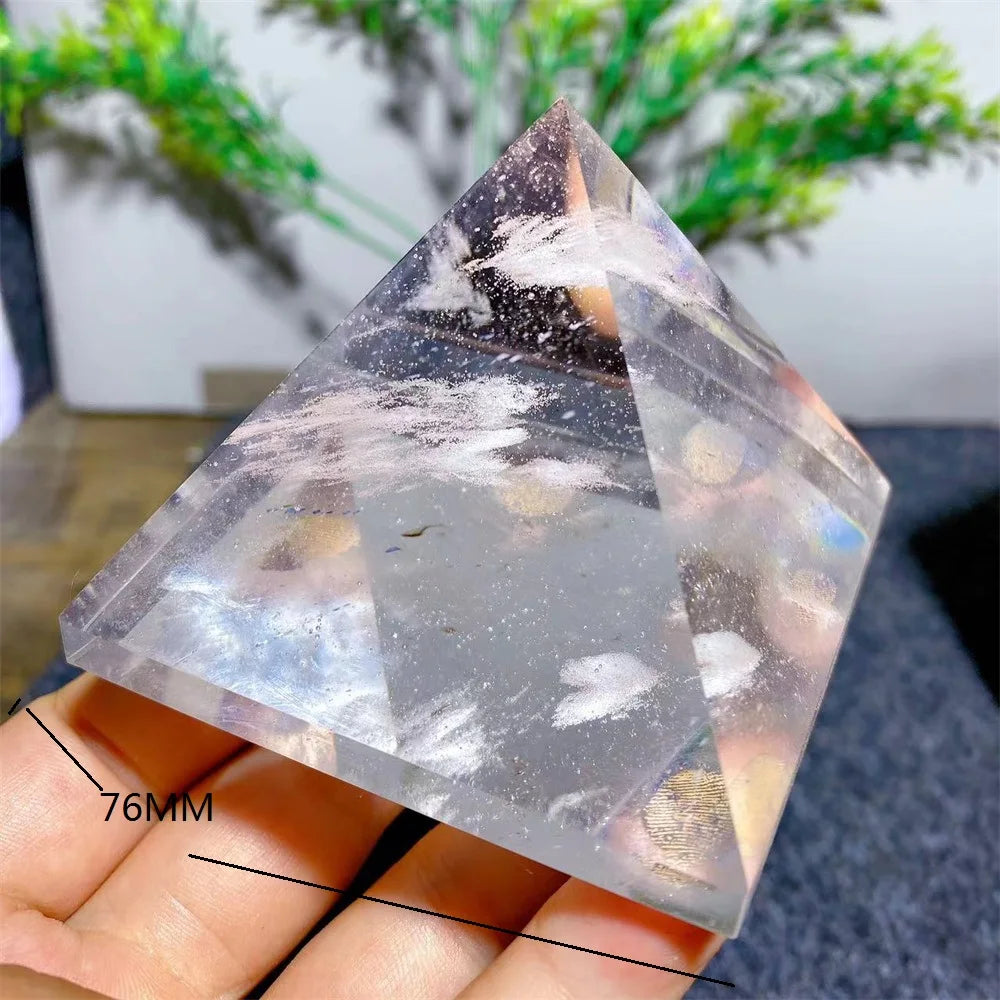 Mixed Smelted Crystal Pyramid-ToShay.org
