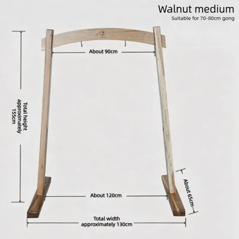Wood Gong Stand-ToShay.org
