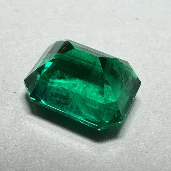 Green Faceted Emerald-ToShay.org