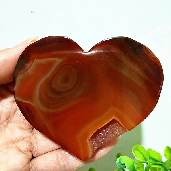 Red Agate Heart-ToShay.org