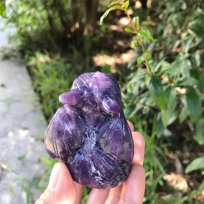 Purple Lepidolite Dragon-ToShay.org