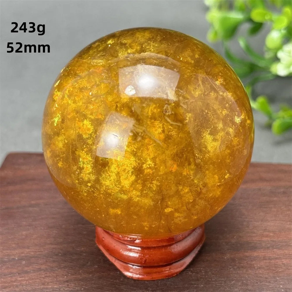 Gold Lepidolite Ball-ToShay.org
