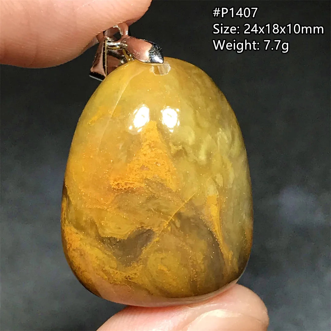 Blue Pietersite Pendant-ToShay.org