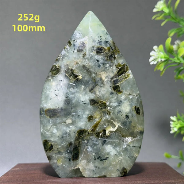 Green Grape Agate Torch-ToShay.org