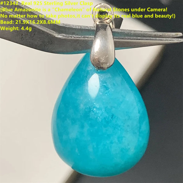 Blue Amazonite Pendants-ToShay.org