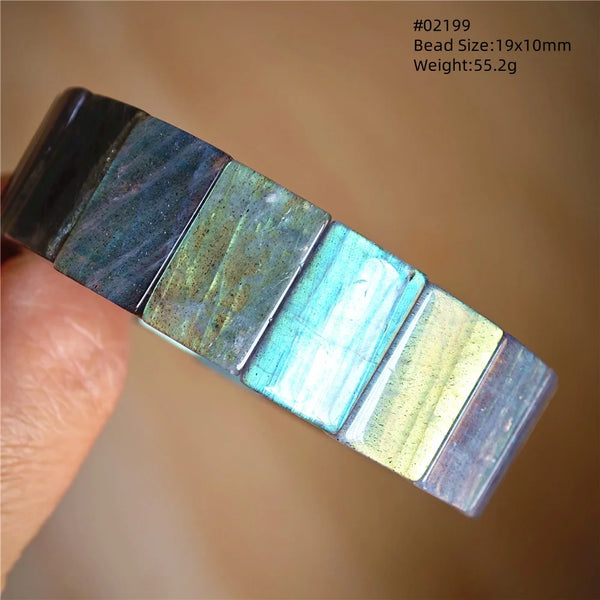 Blue Labradorite Bracelet-ToShay.org