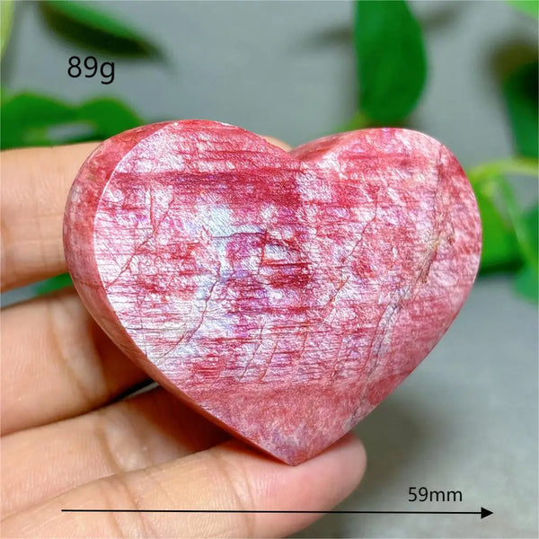 Red Moonstone Heart-ToShay.org
