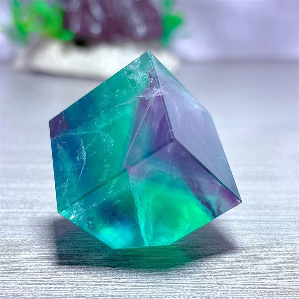 Rainbow Fluorite Diamonds-ToShay.org