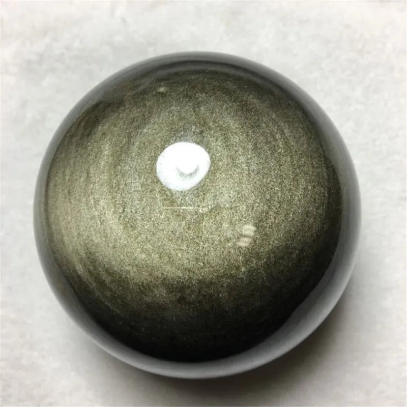 Gold Obsidian Crystal Ball-ToShay.org