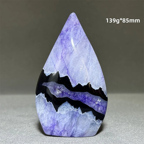 Purple Agate Flame-ToShay.org