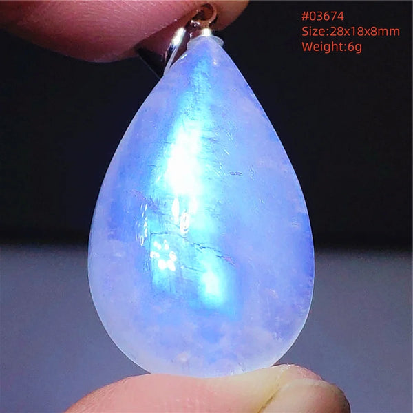 Blue Light Moonstone Pendant-ToShay.org