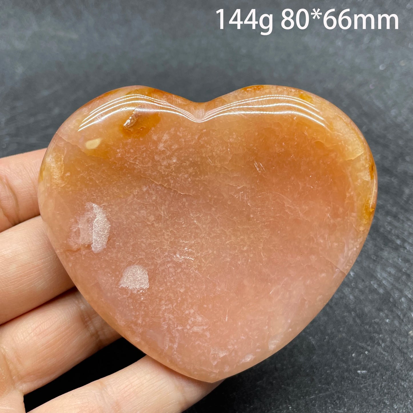 Orange Carnelian Hearts-ToShay.org
