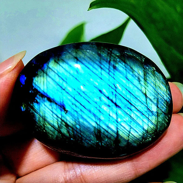 Blue Labradorite Palm Stones-ToShay.org