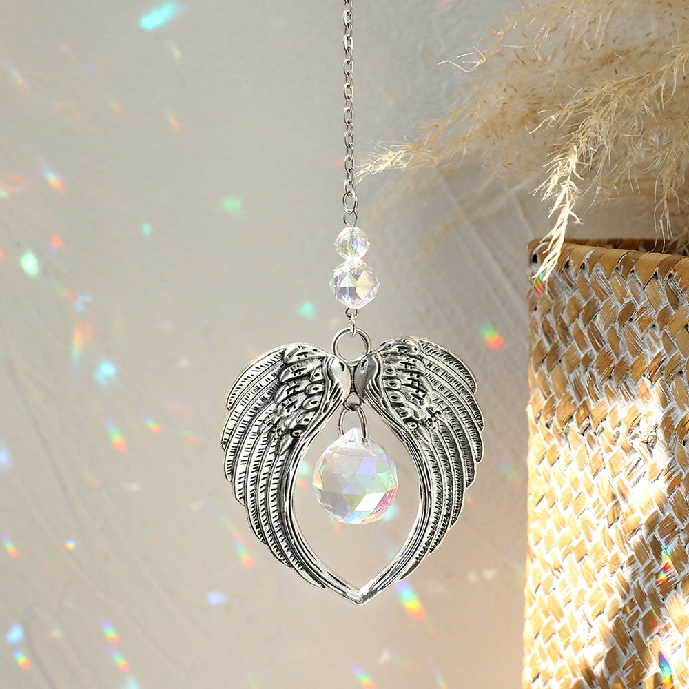 Sun Moon Crystal Sun Catcher-ToShay.org