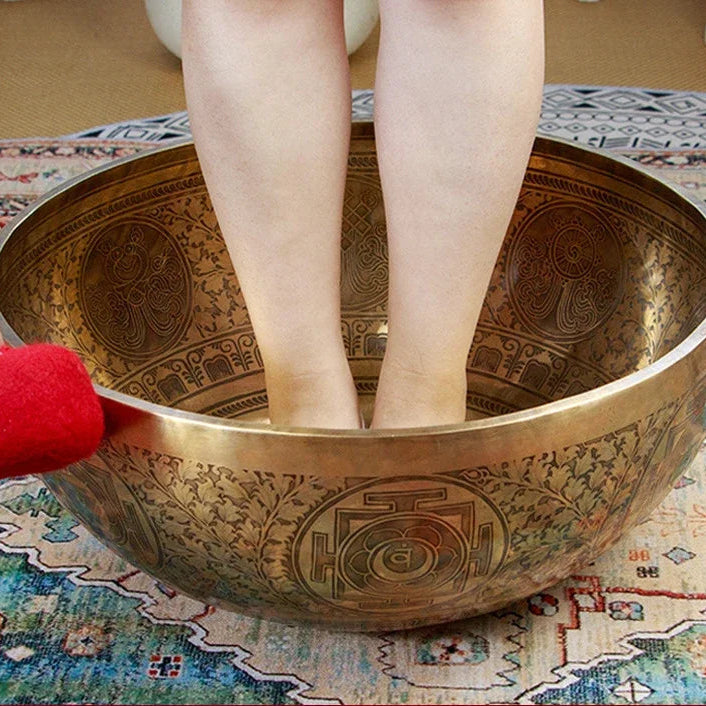 Tibetan Foot Singing Bowl-ToShay.org