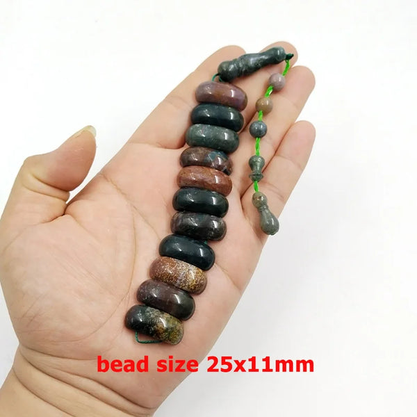 Green Agate Bead Tasbih-ToShay.org