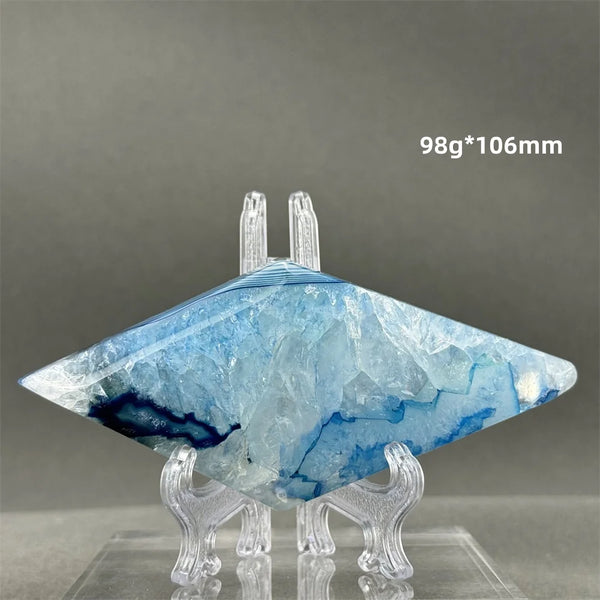 Blue Agate Rhombus-ToShay.org