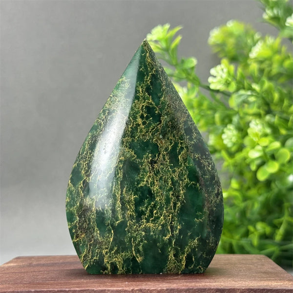 Green Emerald Agate Torch-ToShay.org