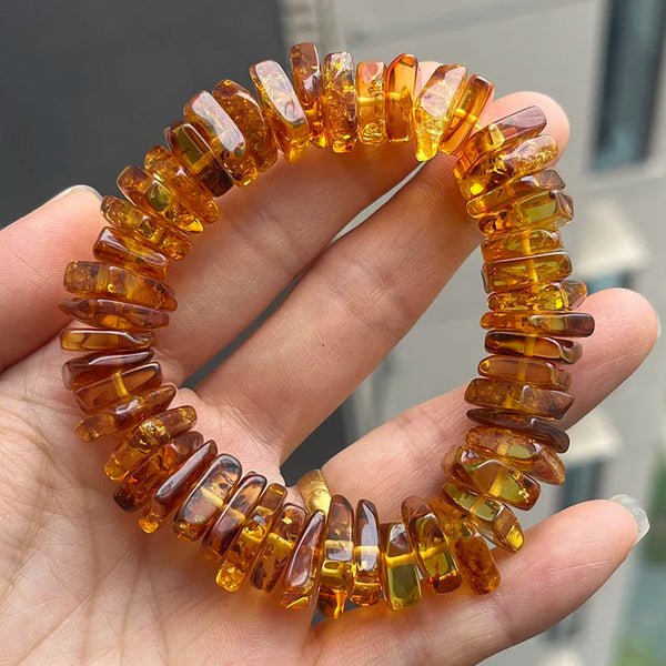 Yellow Amber Bracelet-ToShay.org