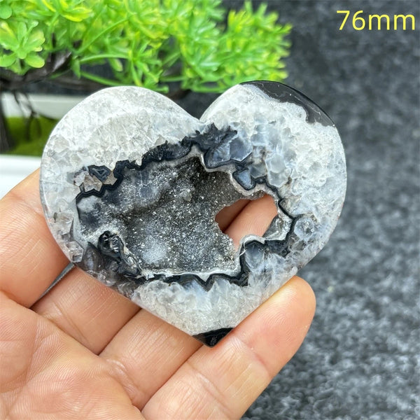 Black Agate Geode-ToShay.org