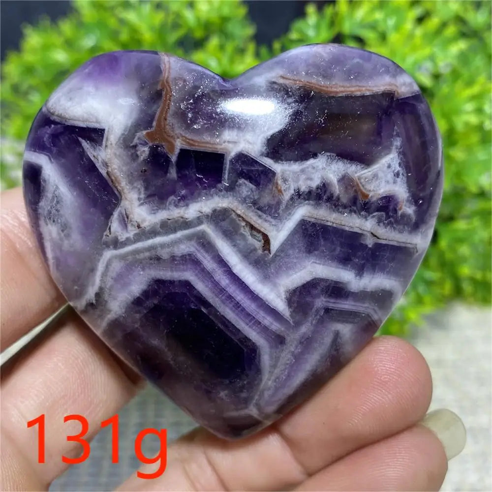 Purple Dream Amethyst Heart-ToShay.org