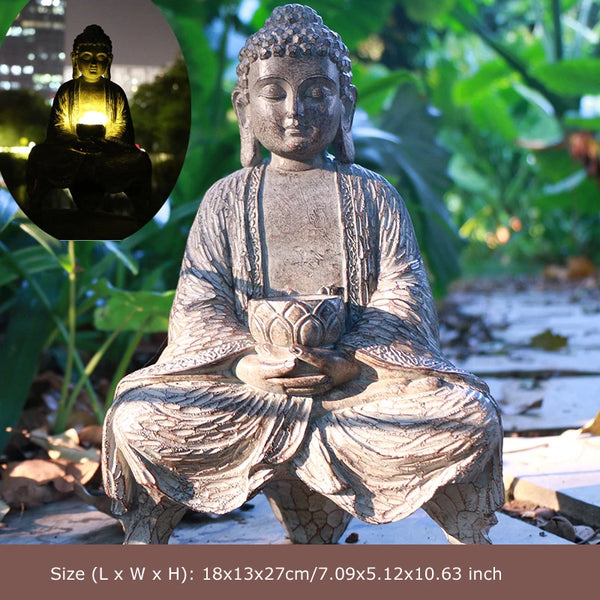 Solar Buddha Statue-ToShay.org