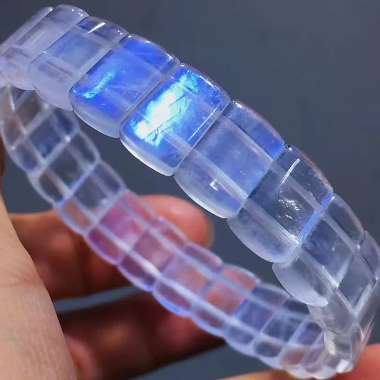Blue Moonstone Bracelet-ToShay.org